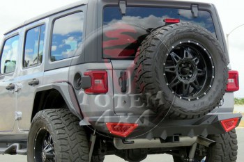 Paragolpe trasero corto, para PDC Jeep Wrangler JL
